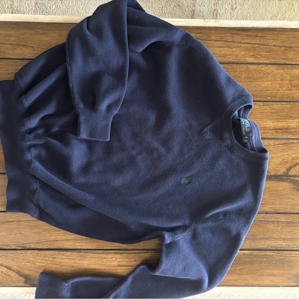 Polo by Ralph Lauren Blue Crewneck Sweater